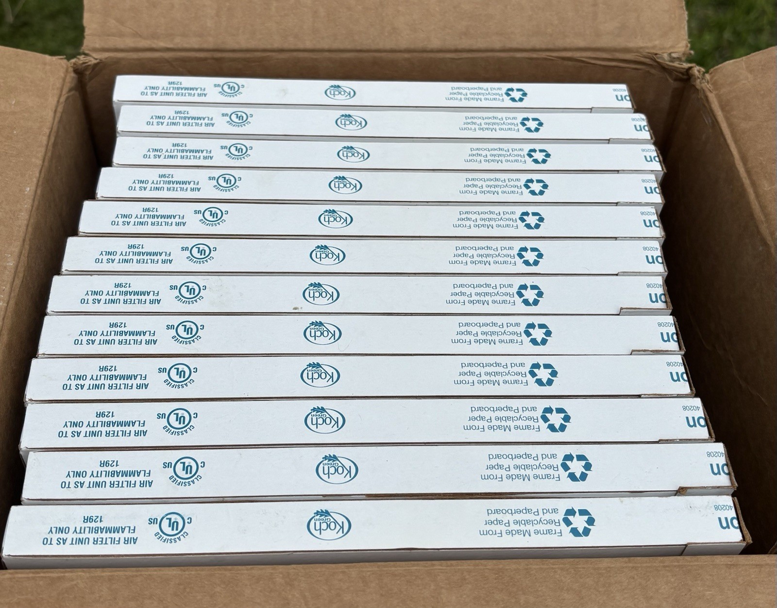 Koch 10x24x1 Multi-Pleat XL8 Air Filters 102-041-299 Case of 12 – NEW OPEN BOX!