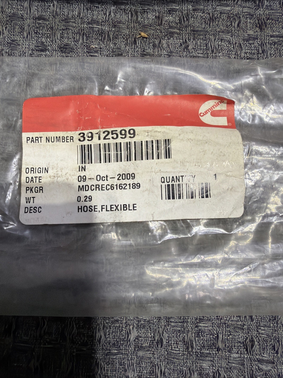 CUMMINS 3912599 / 3912599 (NEW IN BOX)