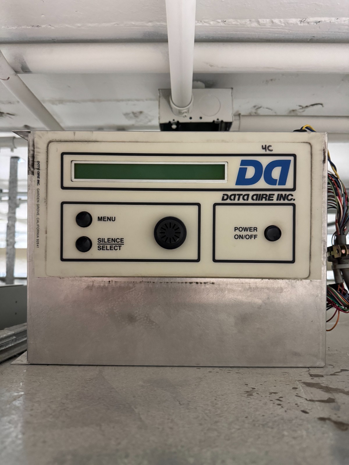 Data Aire Inc. DA Alarm Processor Control Interface DAPU-103
