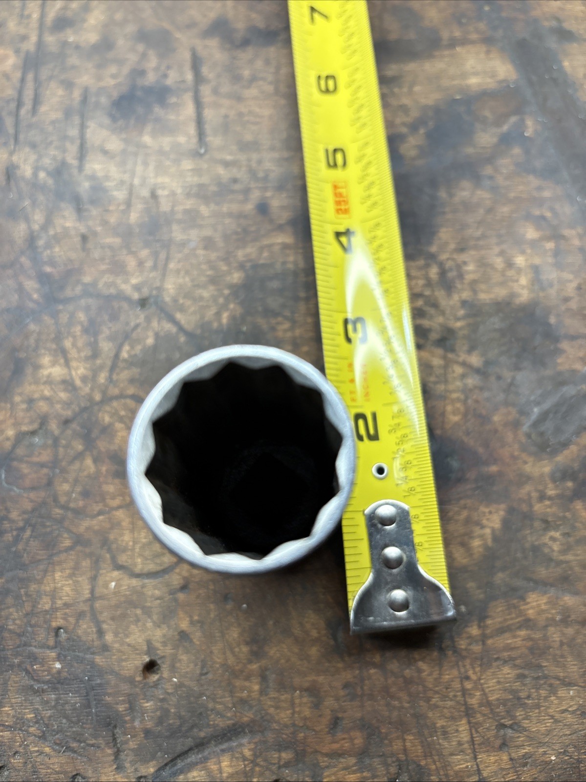 Wright Tool 4630 15/16 – 1/2Inch Drive 12 Point Deep Socket – W/ Pin Hole