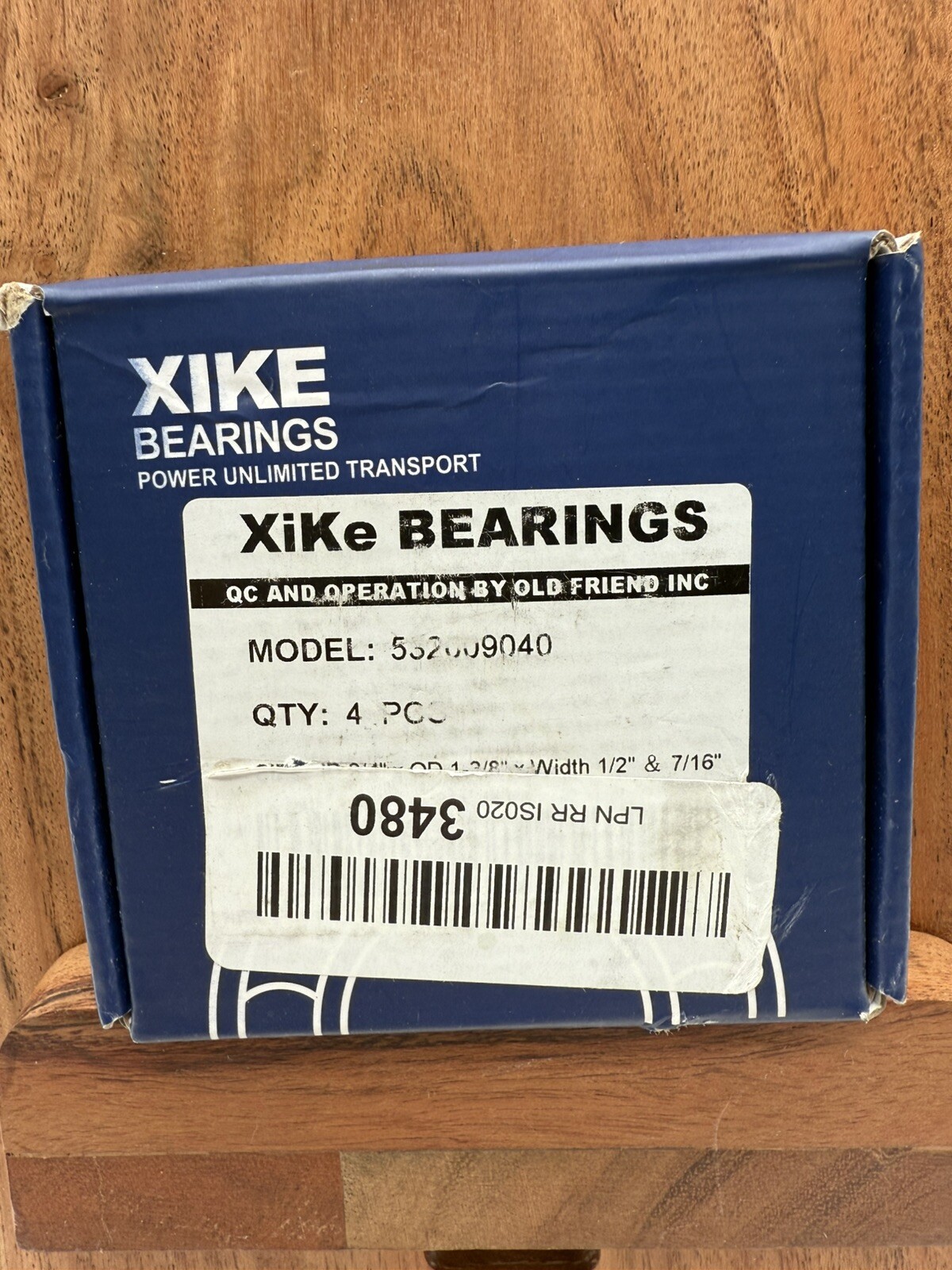 1 NEW BOX OF 4 532009040 ¾” X 1 3/8” FLANGED BEARINGS NIB