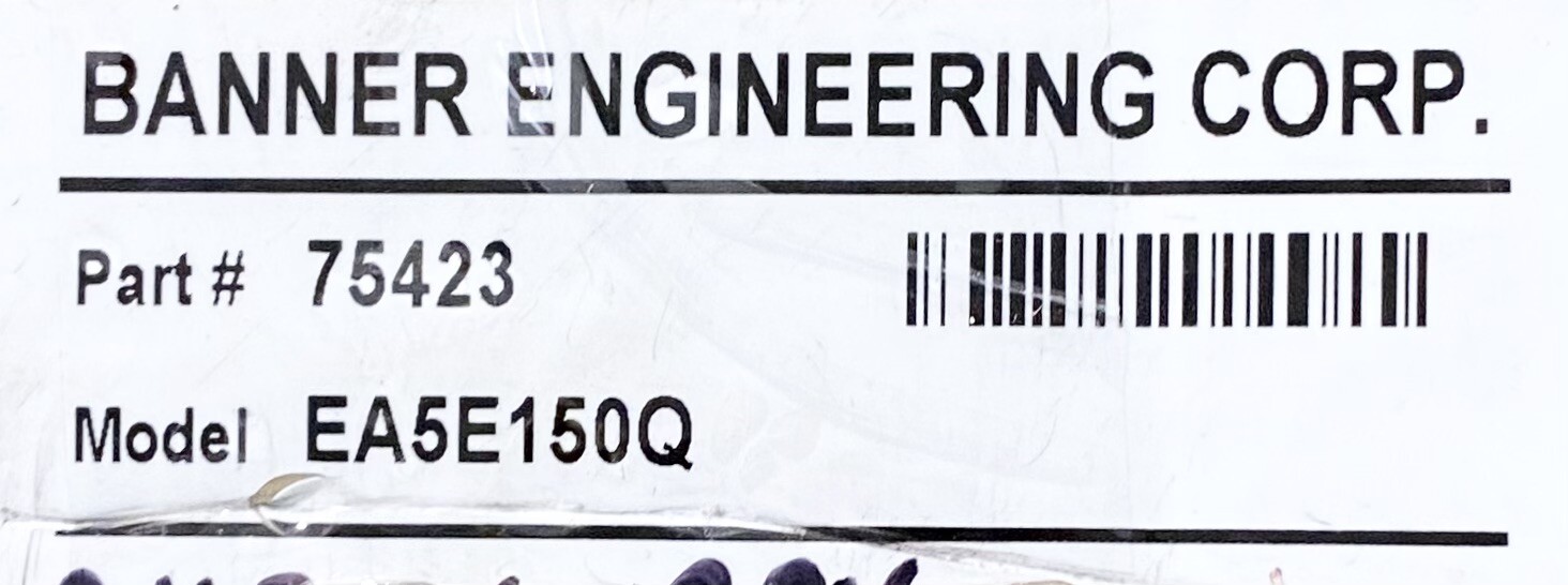 Banner Engineering EA5E150Q 75423 Safety Light Curtain Industrial Machine | USA