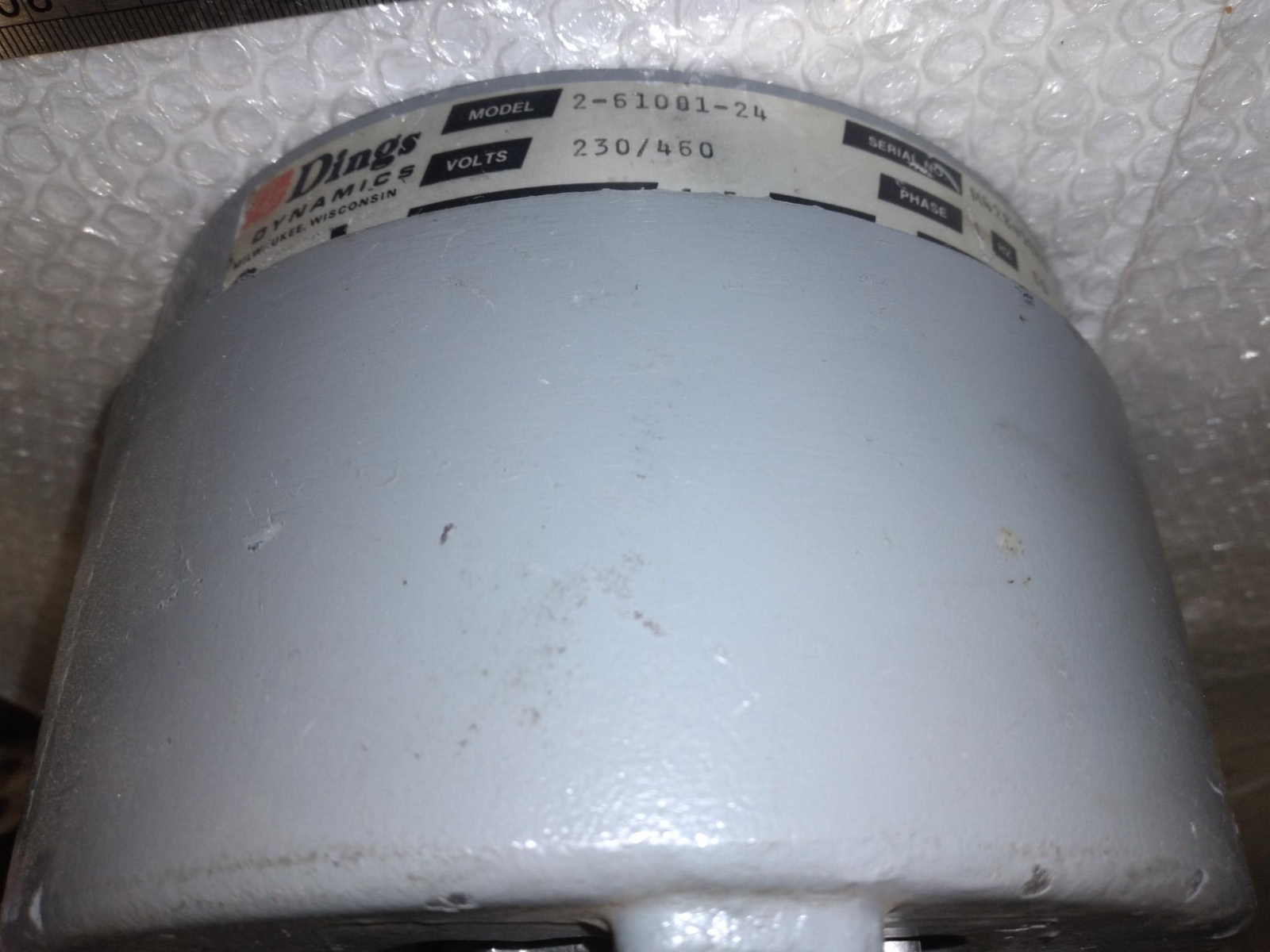 DINGS DYNAMICS 2-61001-24 230/460V 60HZ