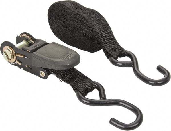 Erickson Manufacturing 51300 Web Sling: 1″ Wide, 15′ Long, 1,200 lb Choker Black