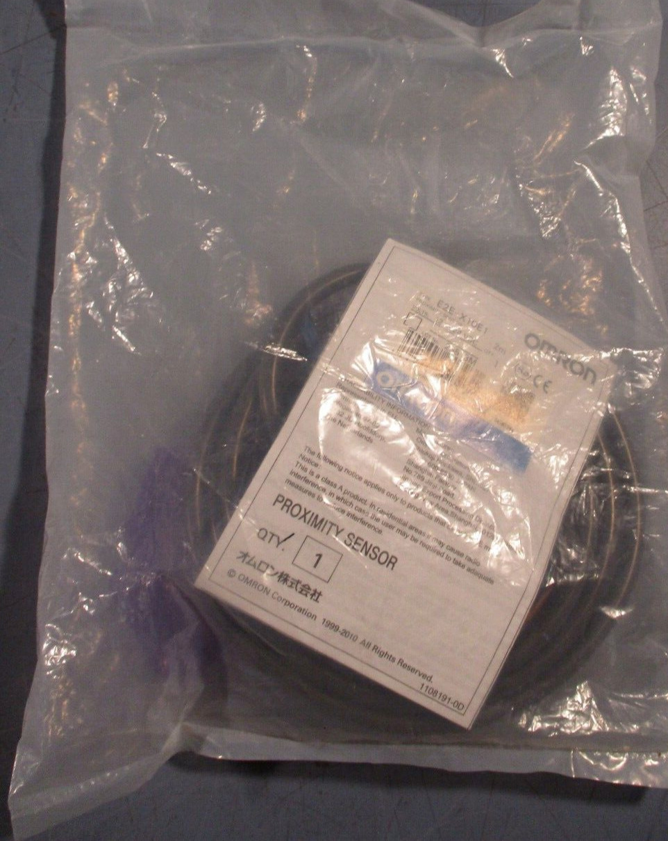 Omron Proximity Sensor, Inductive, 3mm 12 to 24VDC E2E-X10E1