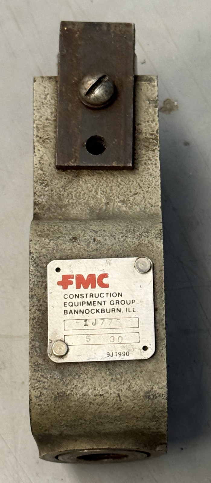 FMC CONSTRUCTION EQUIPMENT 1J775 OEM ENGINE PART COMPATIBLE ASSEMBLY COMPONENT