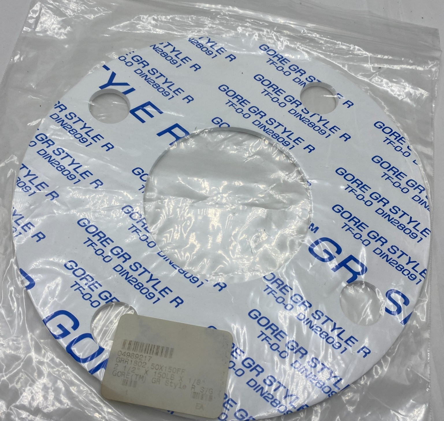 LOT OF 2 GORE GRR1802.50X150FF 2-1/2″ X 150LB X 1/8″ GASKET GR STYLE R DIN28091