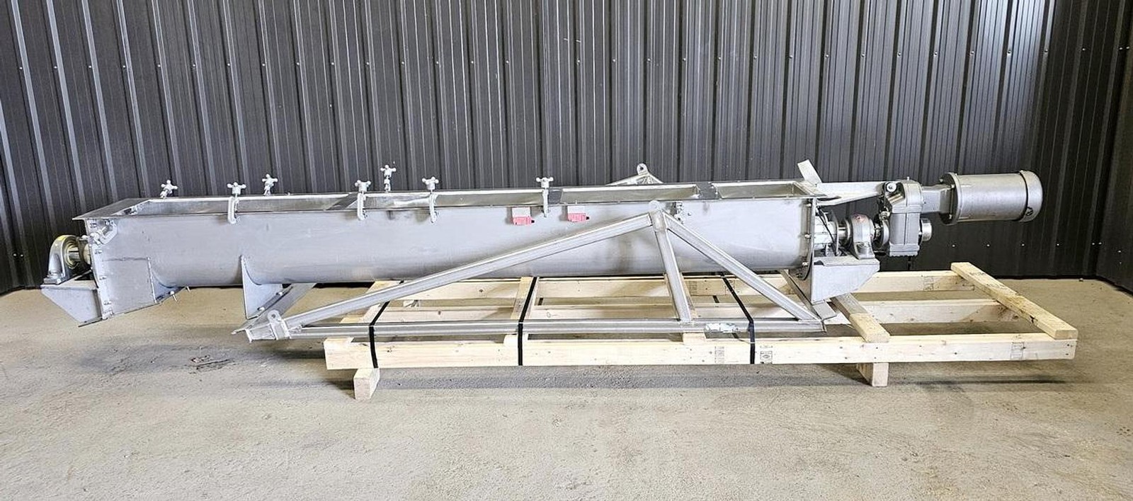 Used Hayes & Stolz Ribbon/Paddle Blender, 15 Cubic Feet