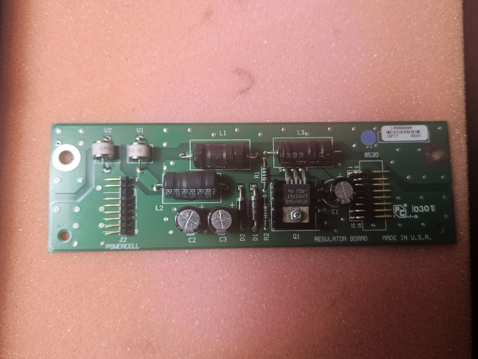 Mettler Toledo Regulator Board 14506800A 68000004