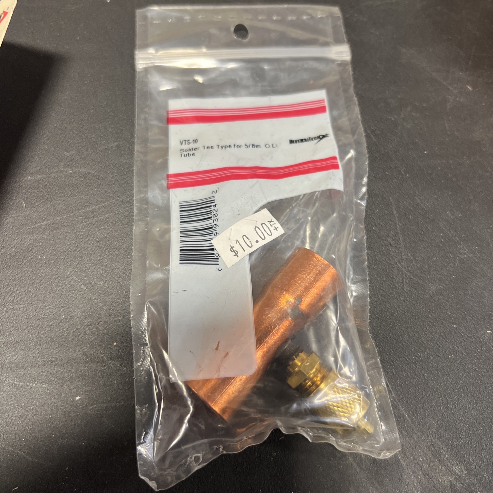 Diversitech Vts-810 Access Fitting 5/8” Ods Solder Tee Type