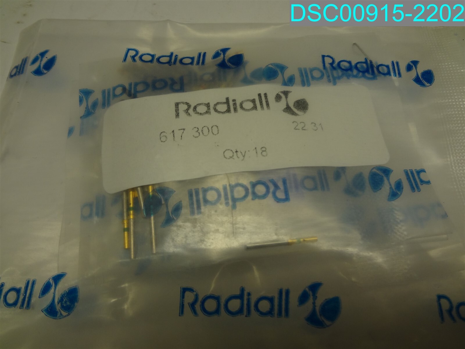 QTY=18: RADIALL MOUSER ELECTRONICS 617300