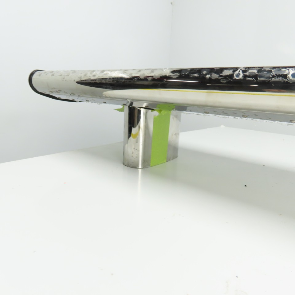 54-3/4″ L x 11″ W Chrome Truck Wing Cab/Bed Mount 6-1/2″ Height