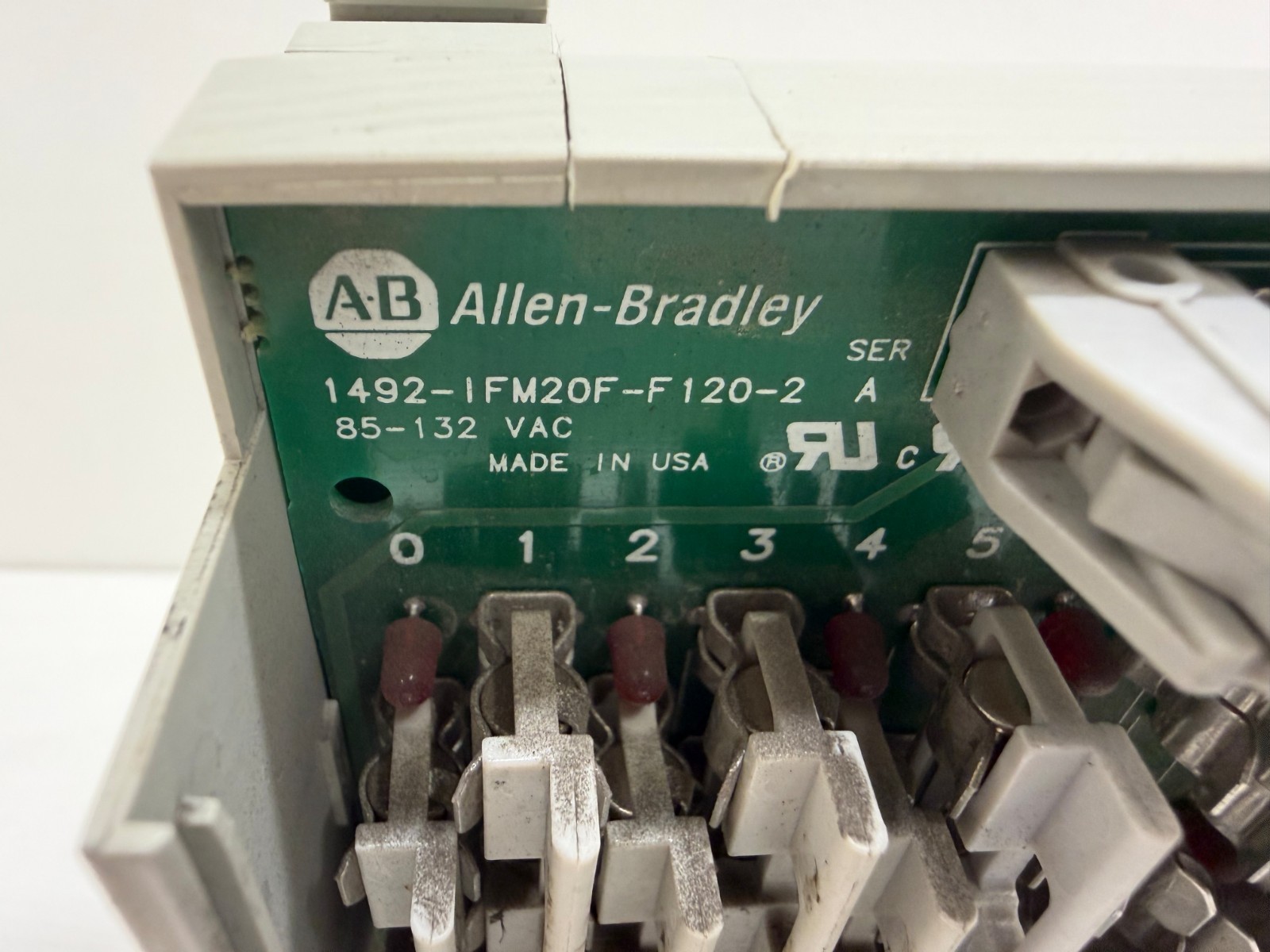 GOOD USED! ALLEN-BRADLEY SER. A DIGITAL INTERFACE MODULE 1492-IFM20F-F120-2