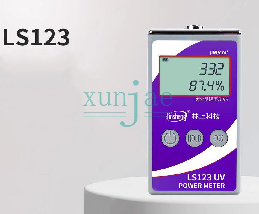 UV Power Meter Handheld LCD UV Radiation Tester Illumination Radiometer LS123