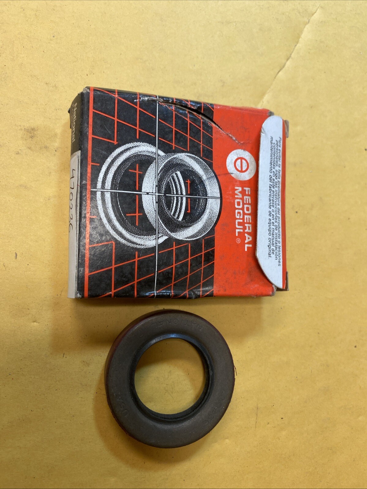 National 470236 Multi-Purpose 1.125″ ID X 1.878″ OD Seal! F+S!