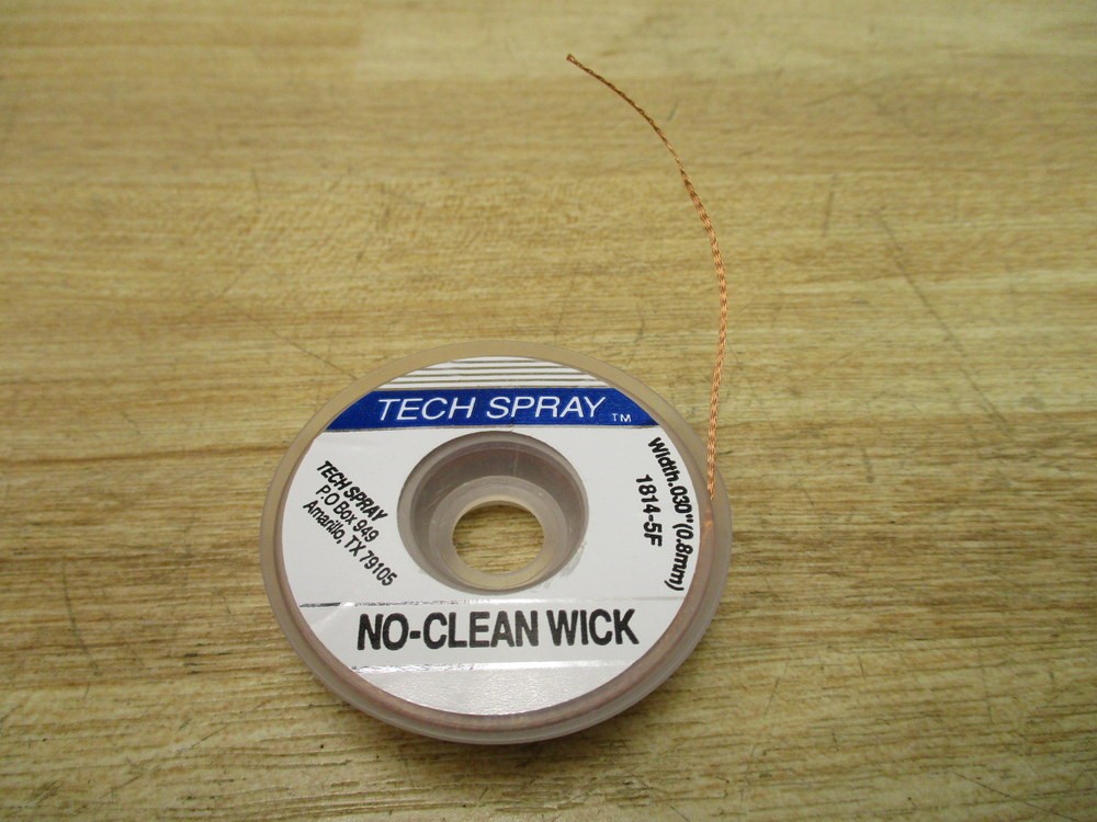 Tech Spray 1814-5F Desoldering Braid 18145F (Pack of 7)