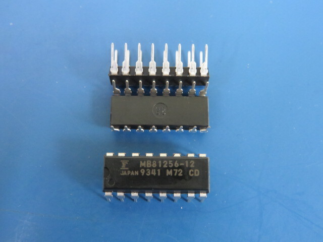 Fujitsu MB81256-12P Qty of 25 per Lot 256×1 MOS 262 144 BIT DYNAMIC RANDOM ACC