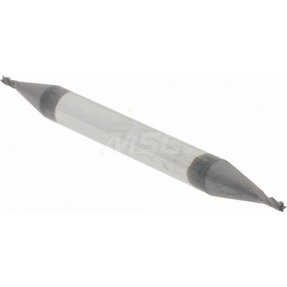 Accupro 12185148 Square End Mill: 1/32″ Dia, 1/16″ LOC, 1/8″ Shank, 1-1/2″ OAL