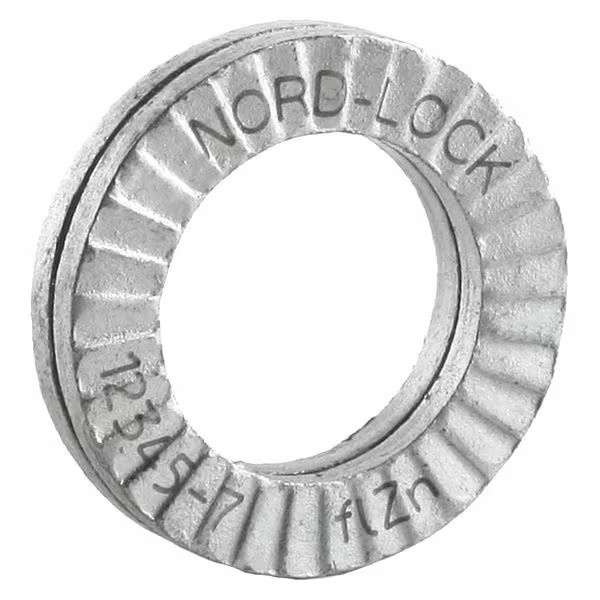Wedge Lock Washer, For Screw Size M10 Steel, Advanced Corrosion Resistance , 20