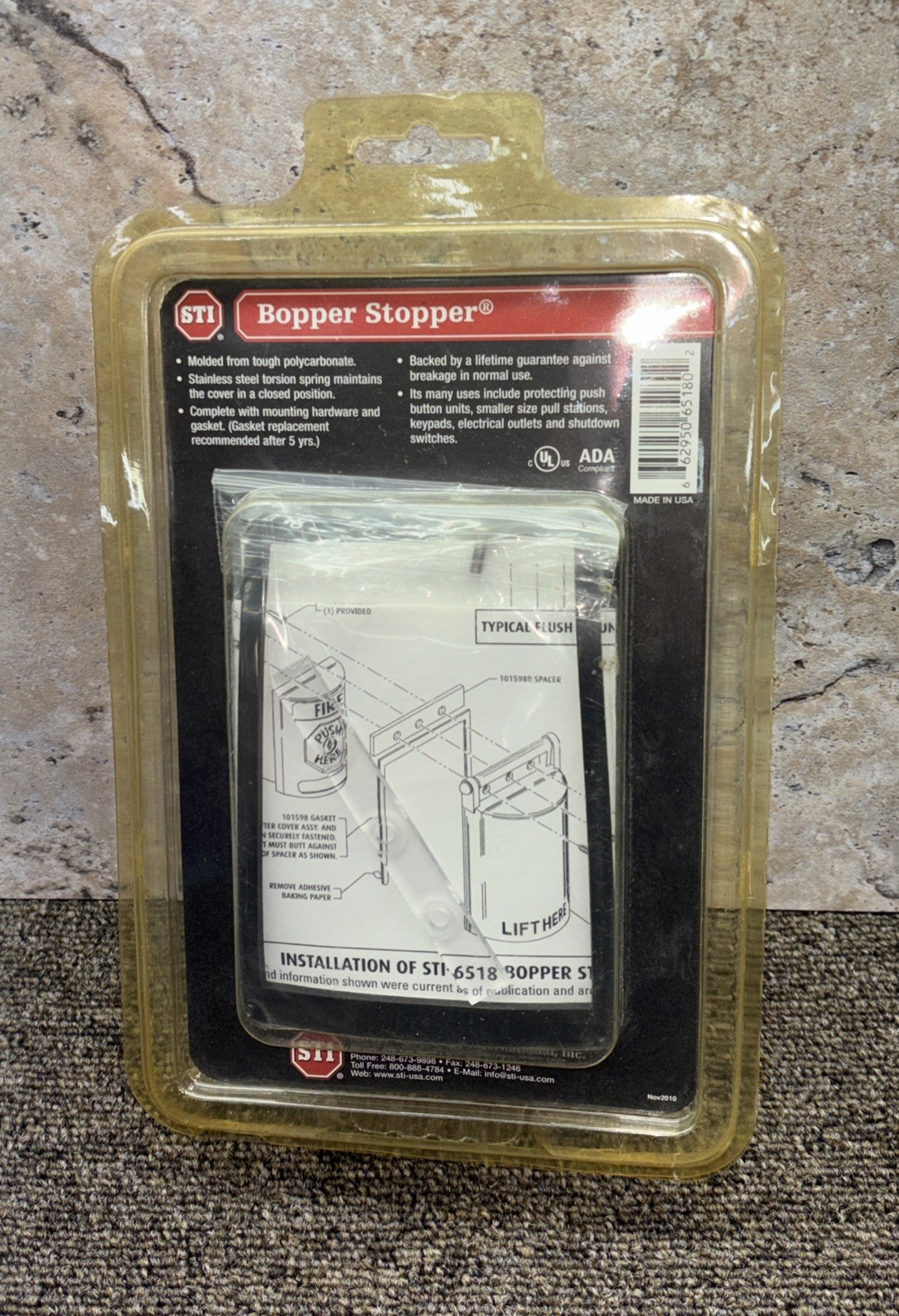 Safety Technology International, STI-6518, Bopper Stopper 70342 129
