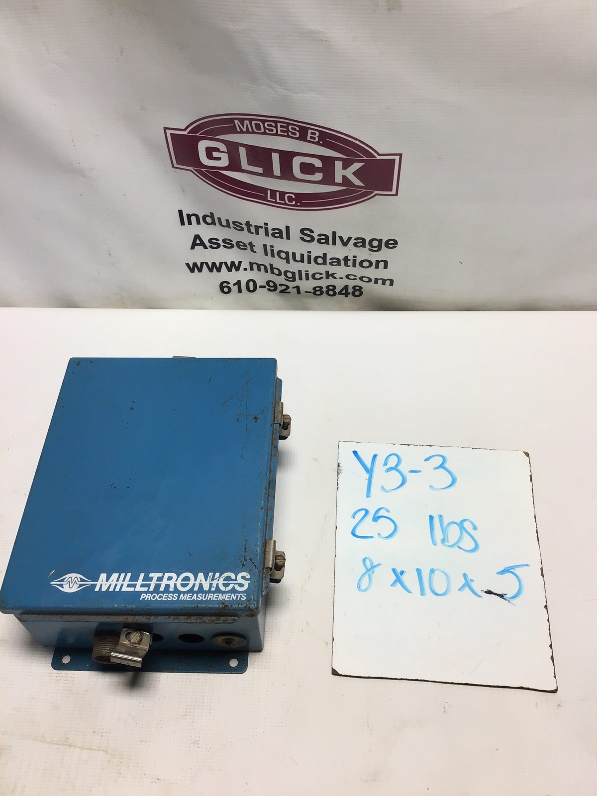 Miltronics MLI0L664 Micro Ranger Control Process Unit in Enclosure 115/220V 5…