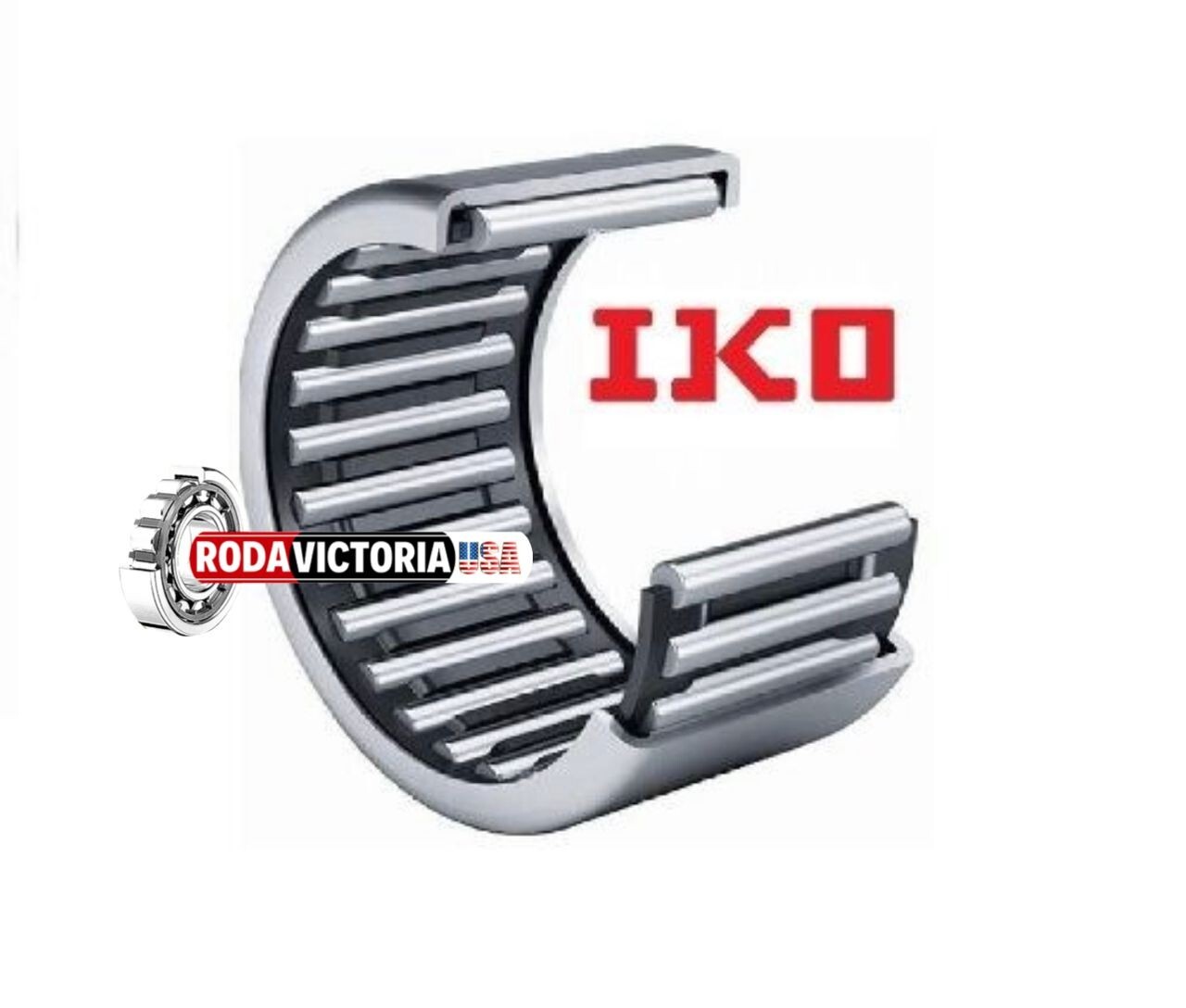 BHA1016ZOH – SCH1016 – JH-1016 5/8×7/8×1″ IKO Open End Needle Roller Bearing
