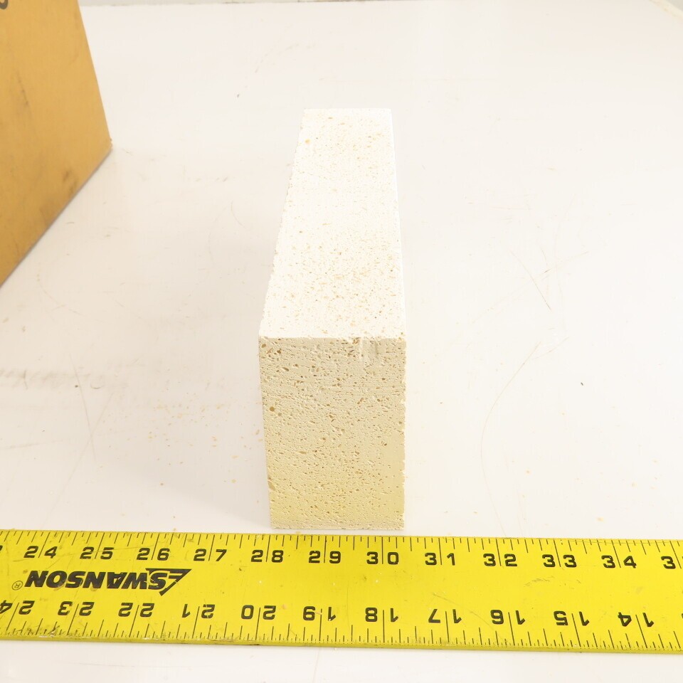 Morgan K-23 No. 1 Arch Insulating Fire Brick 9″ x 4.5″ x 2.5″ Box Of 12
