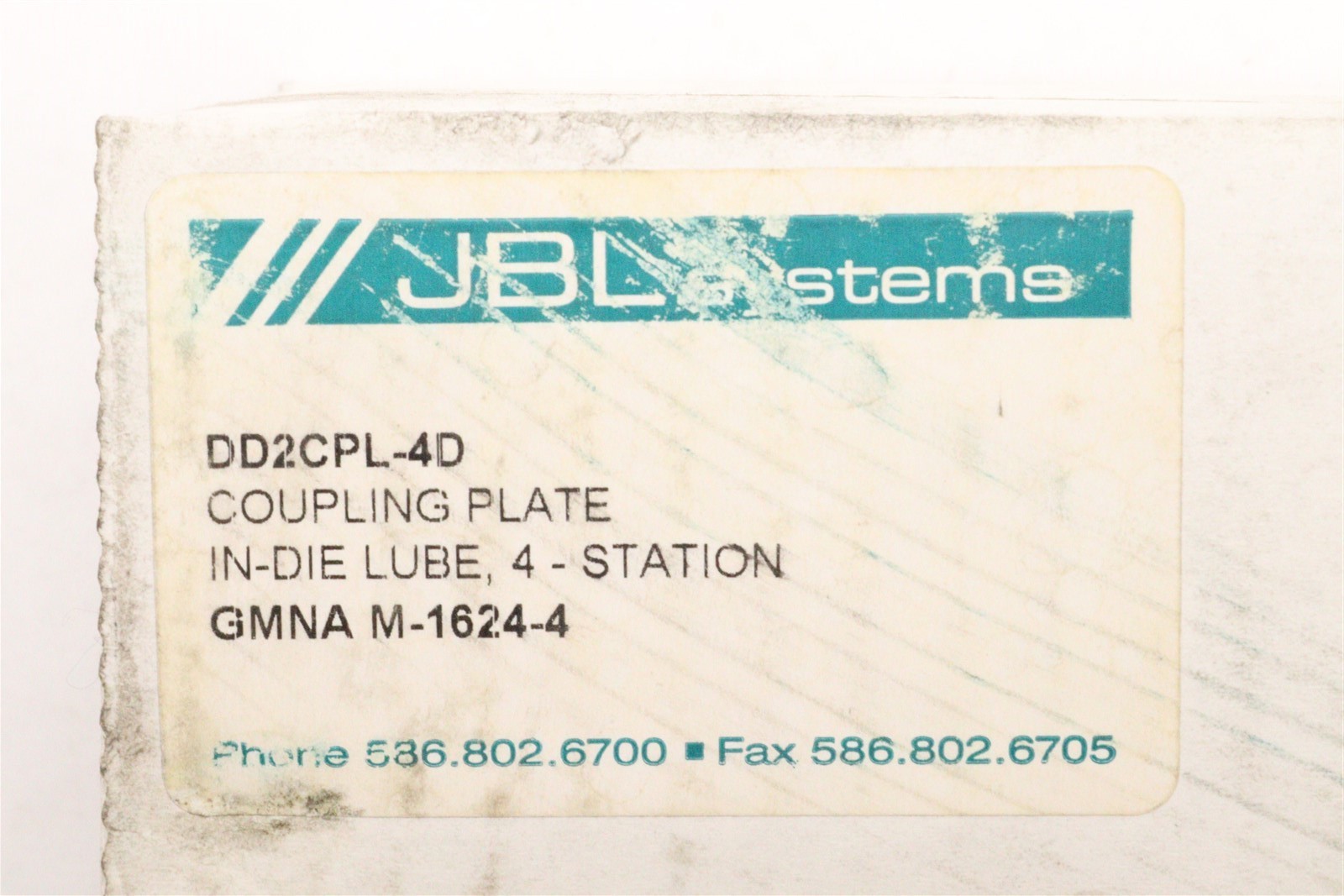 JBL SYSTEMS COUPLING PLATE DD2CPL-4D