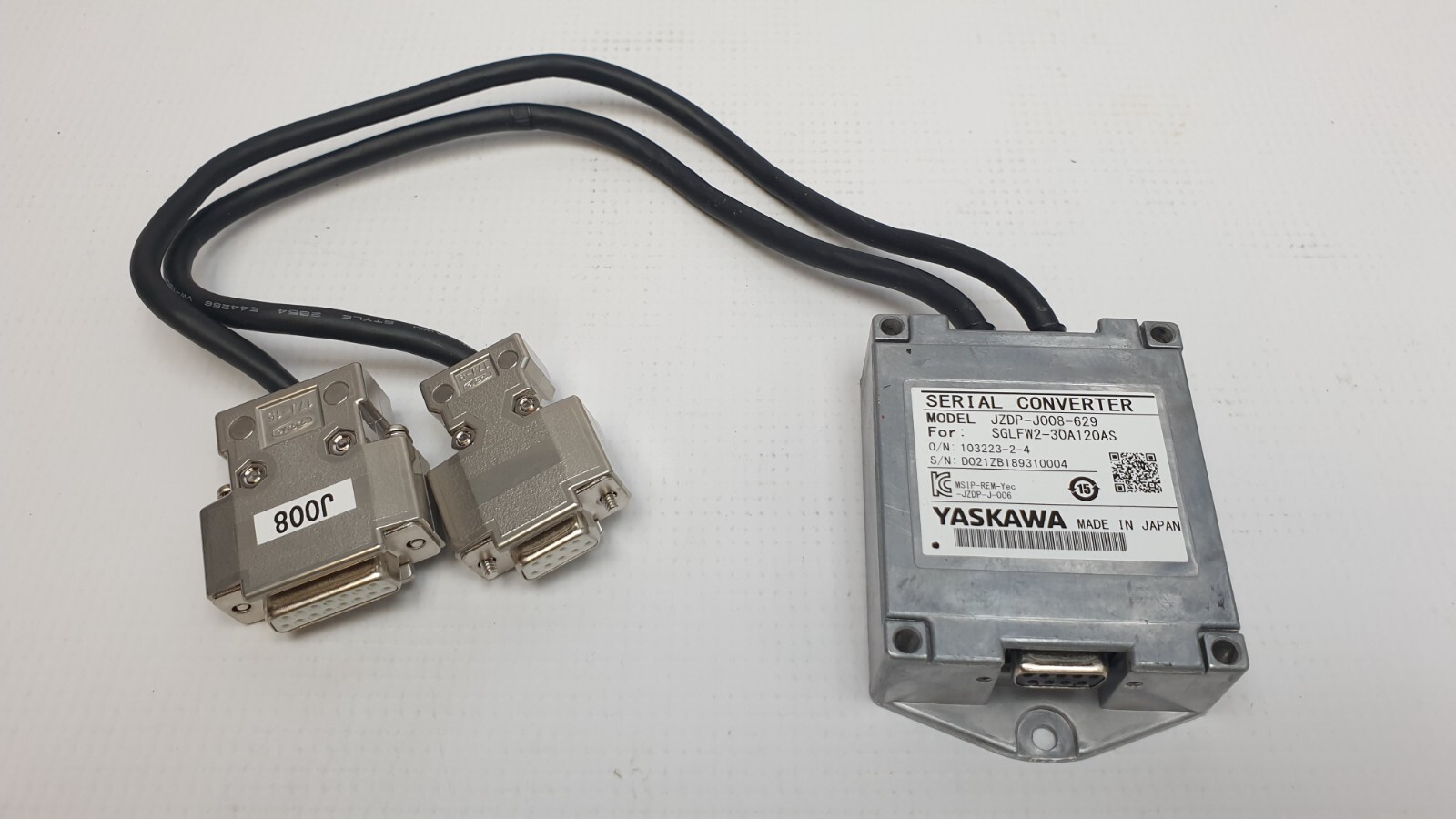 Yaskawa Serial Converter JZDP-J008-629 for SGLFW2-30A120AS – Used