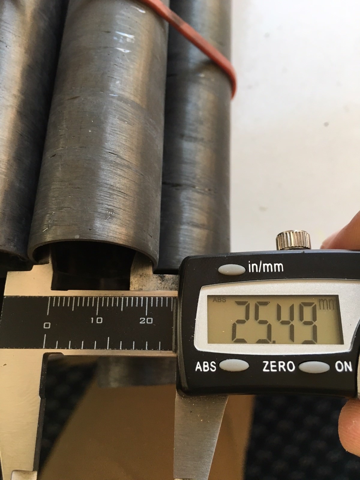 22″ Carbon Fiber Tube Matte Finish USA Made 1″ / 25.5 mm ID 1.10″ /27.5mm OD