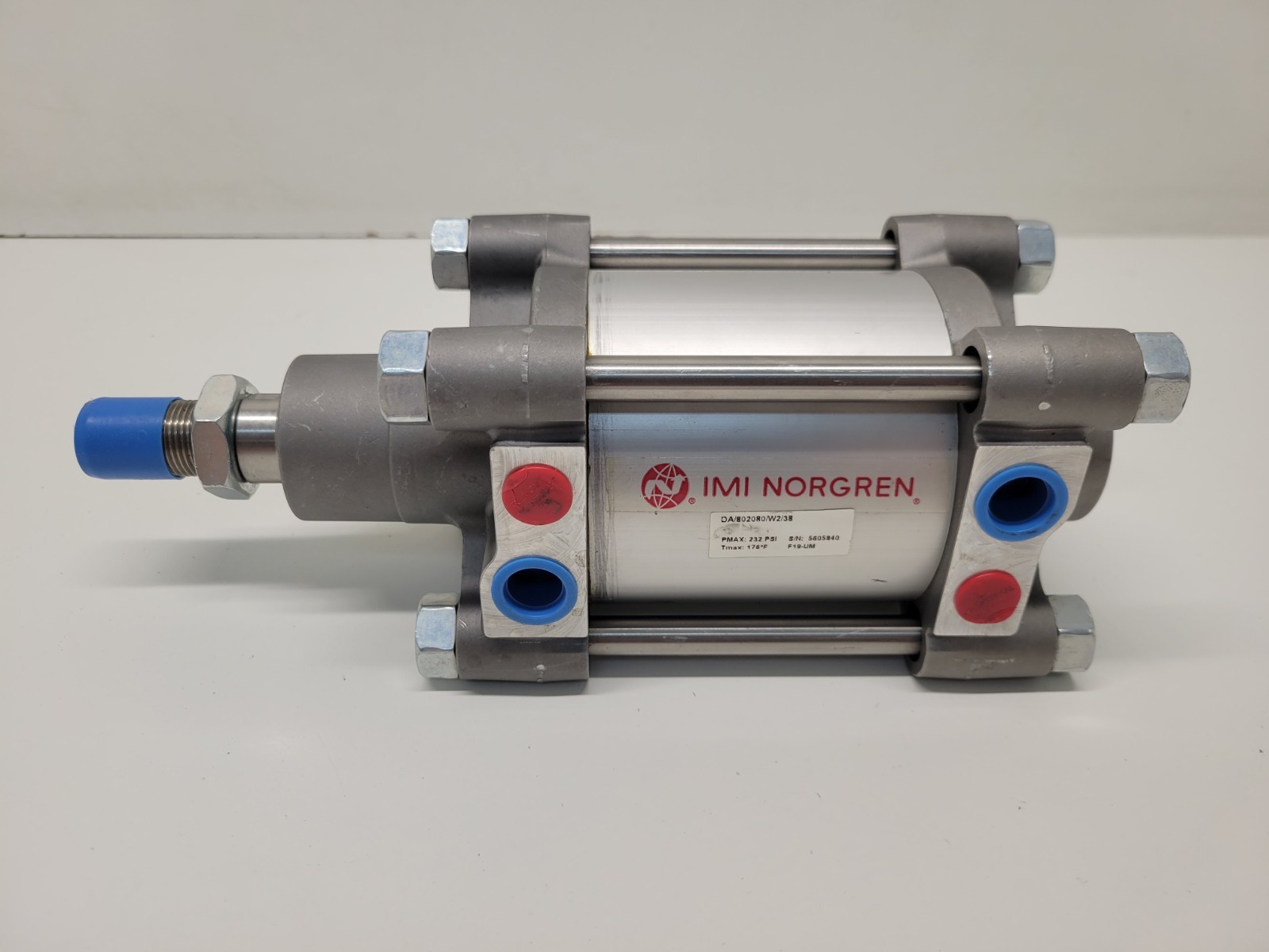 NEW OLD STOCK! IMI NORGREN PNEUMATIC CYLINDER DA/802080/W2/38