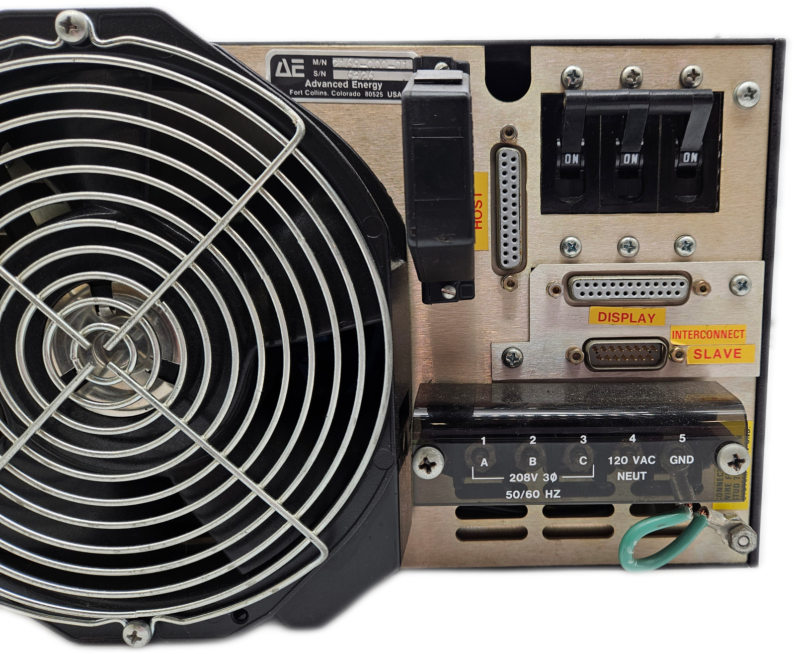 Advanced Energy MDX Slave Power Supply 2169-000-01