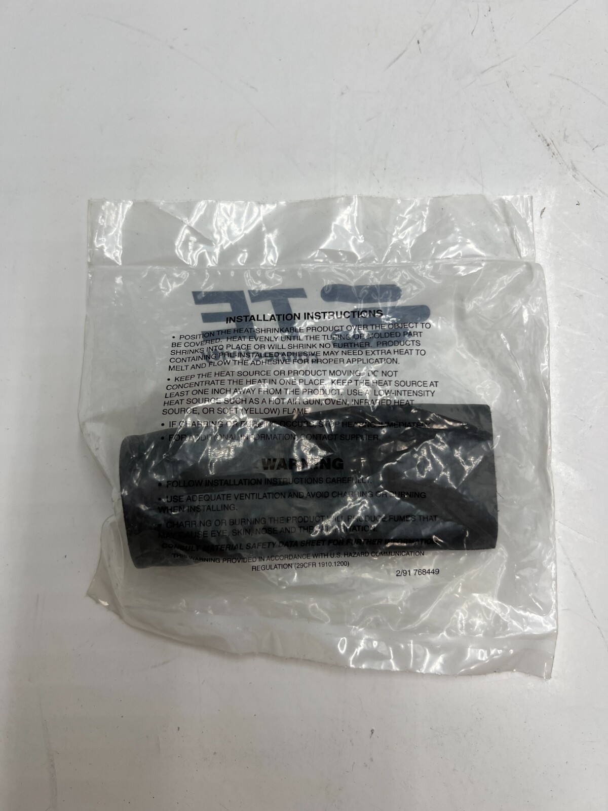 TE Connectivity OEM Heat Shrink Molded Boot SZ21 BLACK 202D221-4-0