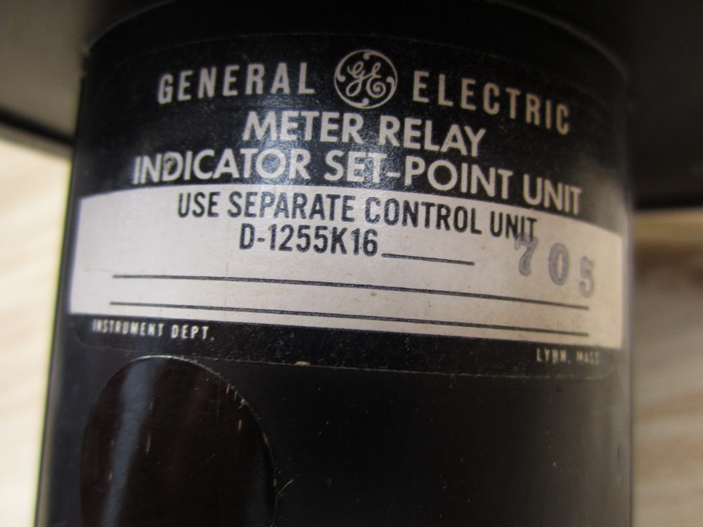 General Electric 50-195430FAFA2KDS Ohm Meter D-1255K16705