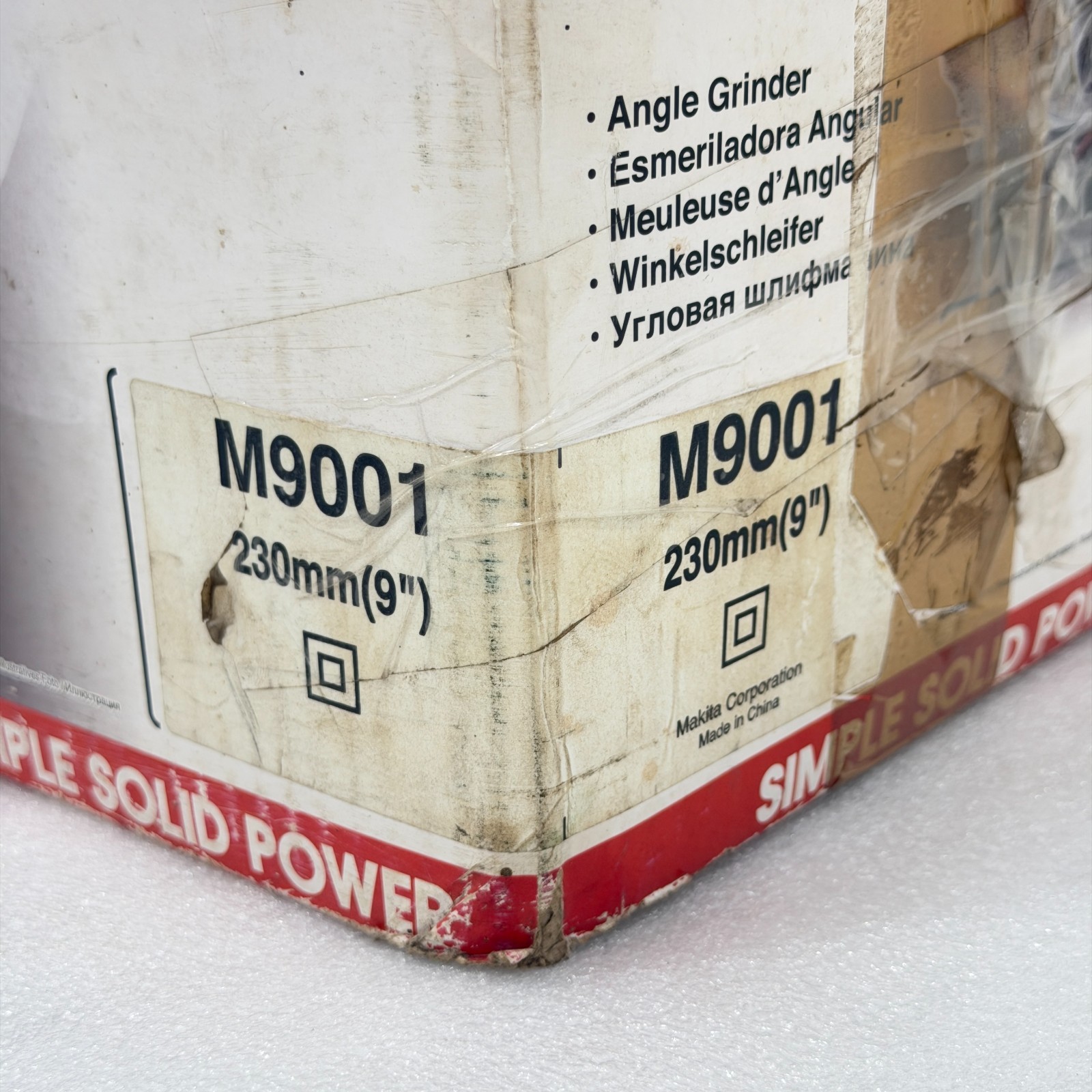 NEW MAKITA MT M9001 230MM 9 IN ANGLE GRINDER 2000W 6600 RPM 240V FASTSHIP FEDEX
