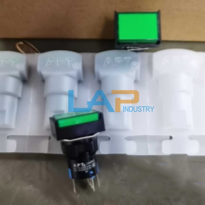 2PCS New FOR Siemens LA39-E11DJ-G23 APT Rectangular Green illuminated Button