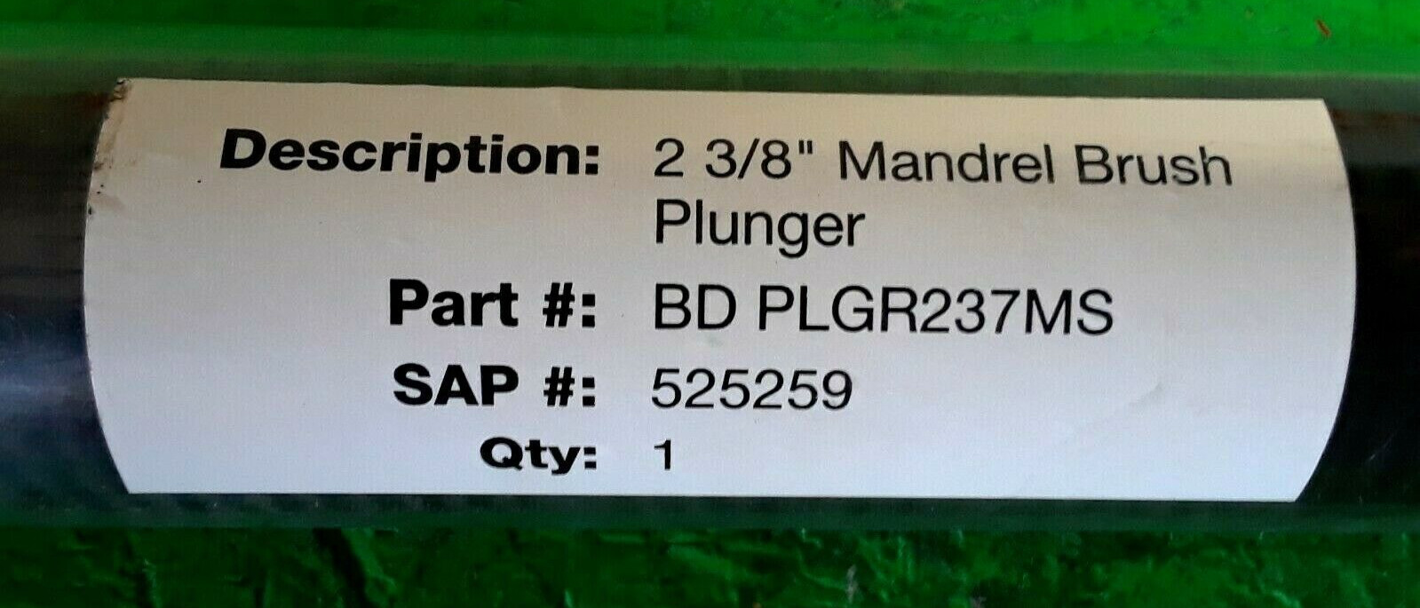 🟠 NOV MONOFLO 2 3/8″ BRUSH PLUNGER PESSCO IS OFFERING 1 UNUSED C043021-20-29 🗽