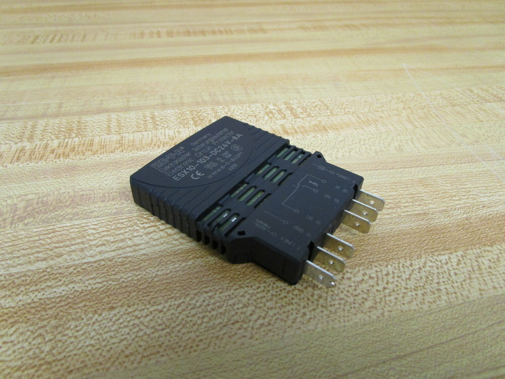 ETA ESX10-103-DC24V-8A Electronic Circuit Protector ESX10103DC24V8A (Pack of 3)