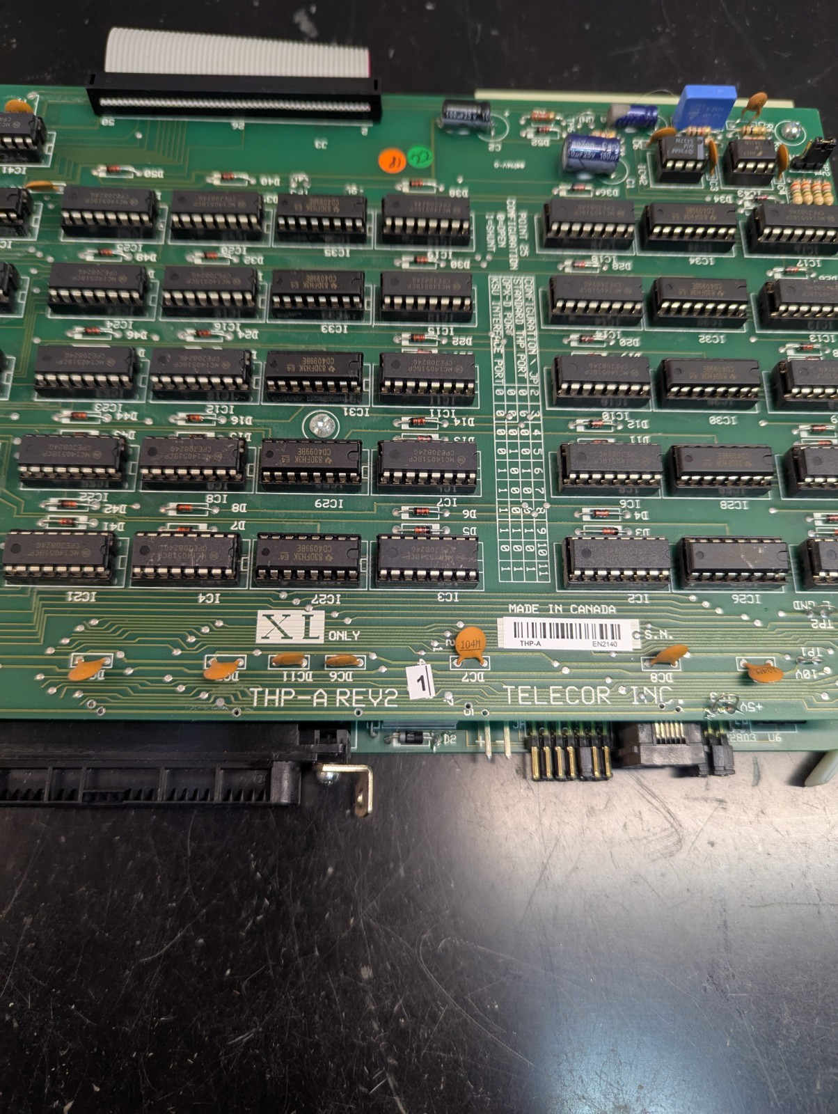 Telecor THP-A Rev 2 & THP-B Rev 1 Communications Board XL Series