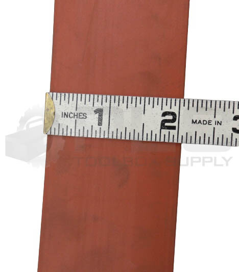 NEW MCMASTER-CARR R202106EK-3′ 50 DURO RED POLYCOATED RUBBER LINER