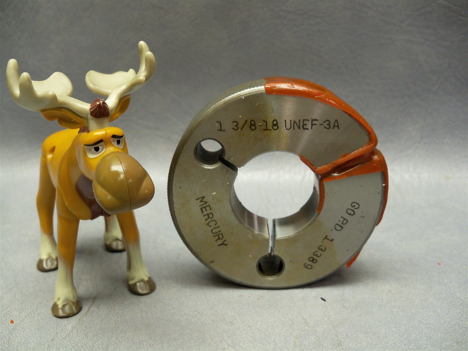 Mercury 1-3/8-18 UNEF-3A Go Threaded Ring Gage
