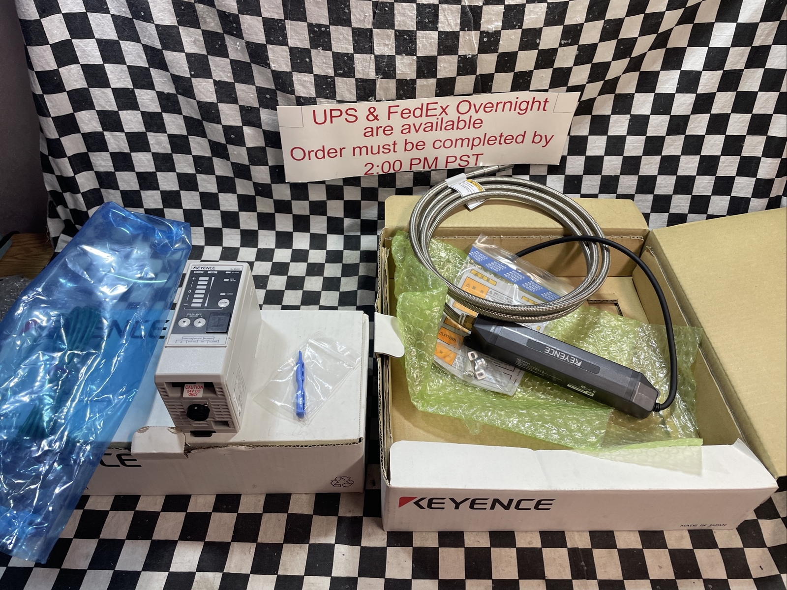 KEYENCE SJ-M201 & SJ-M021, Static Eliminator, SJM201 and SJM021, SHIPSAMEDAY
