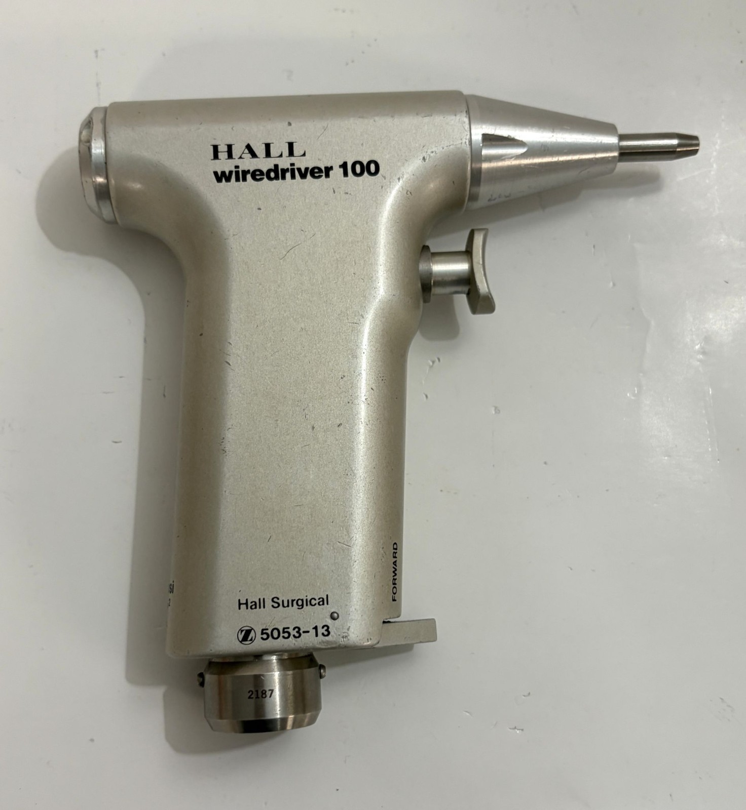 Zimmer Hall Wiredriver 100 5053-13 Pneumatic Surgical Handpiece AS-IS