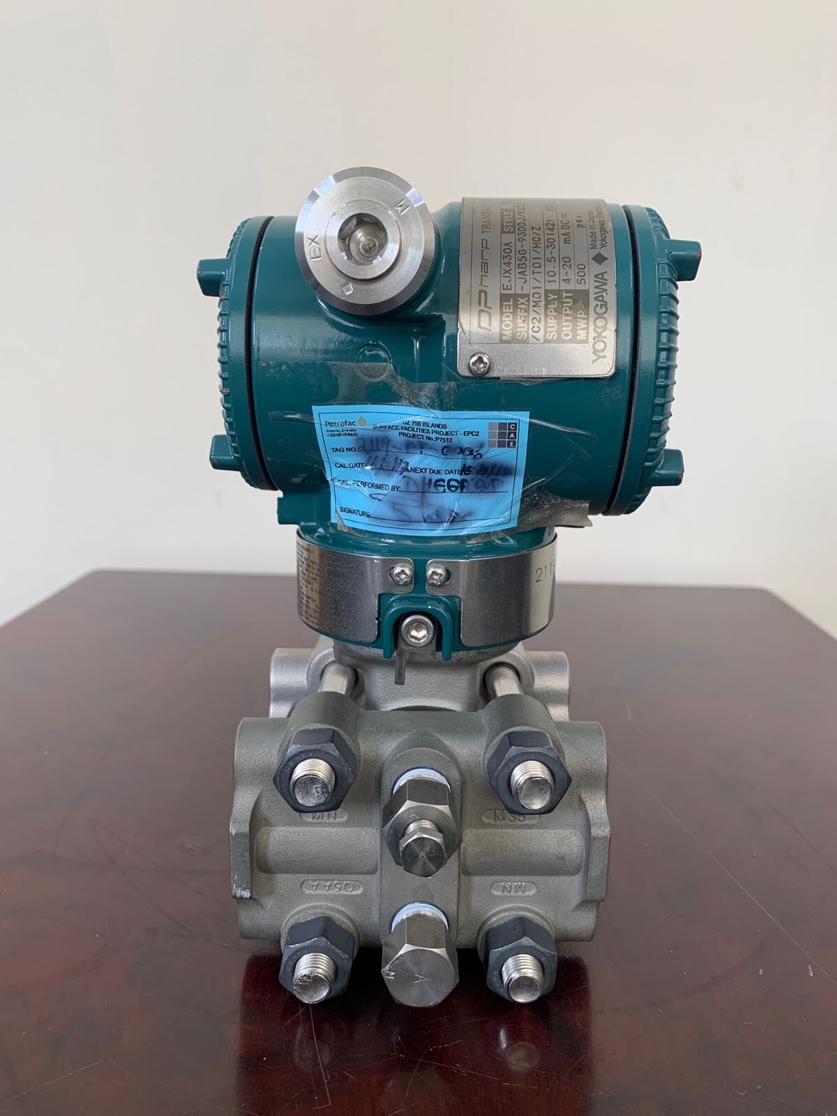 YOKOGAWA / Gauge Pressure Transmitter / EJX430A / 500PSI