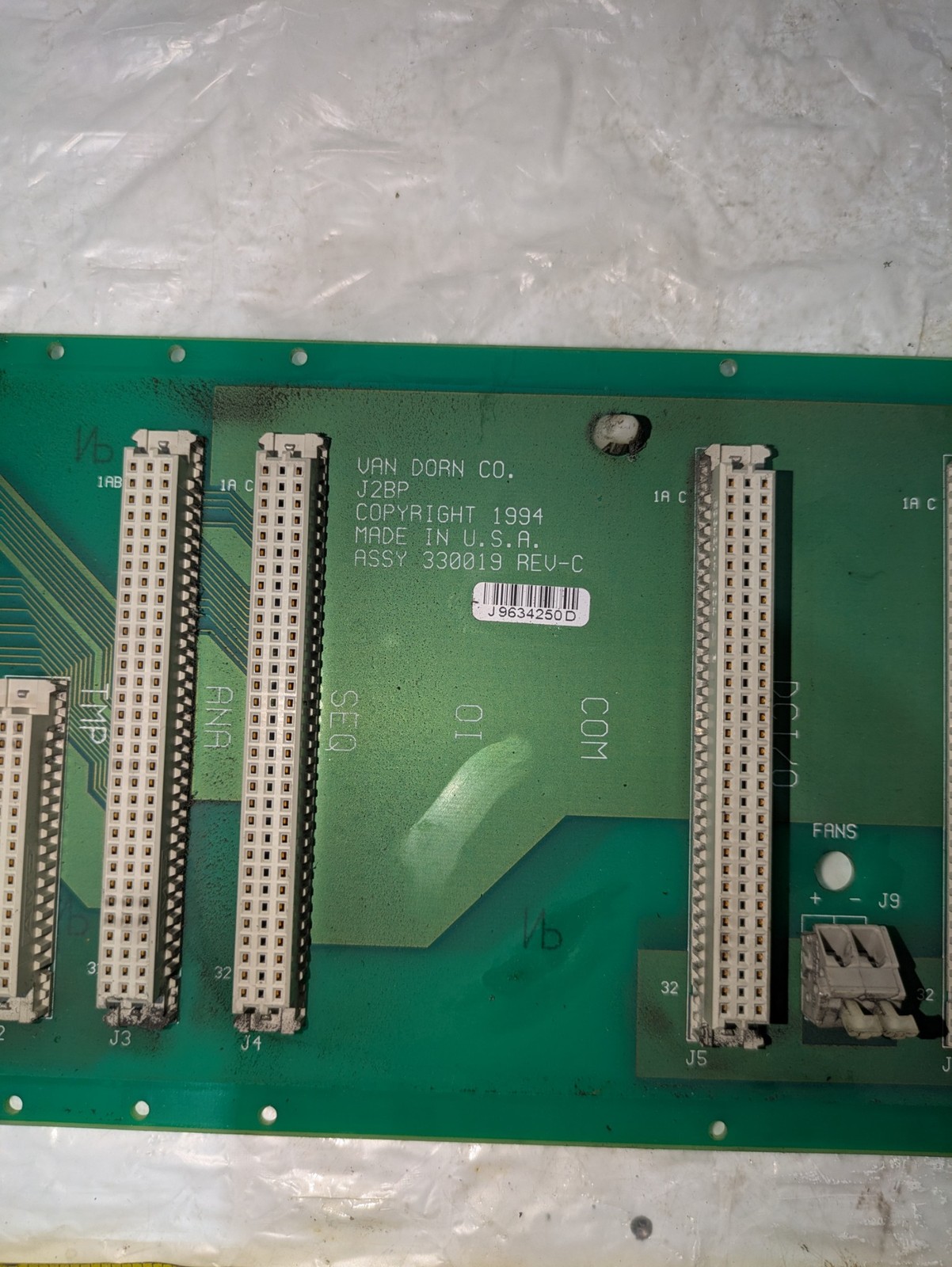 VAN DORN J2BP PC-0330-019 REV C