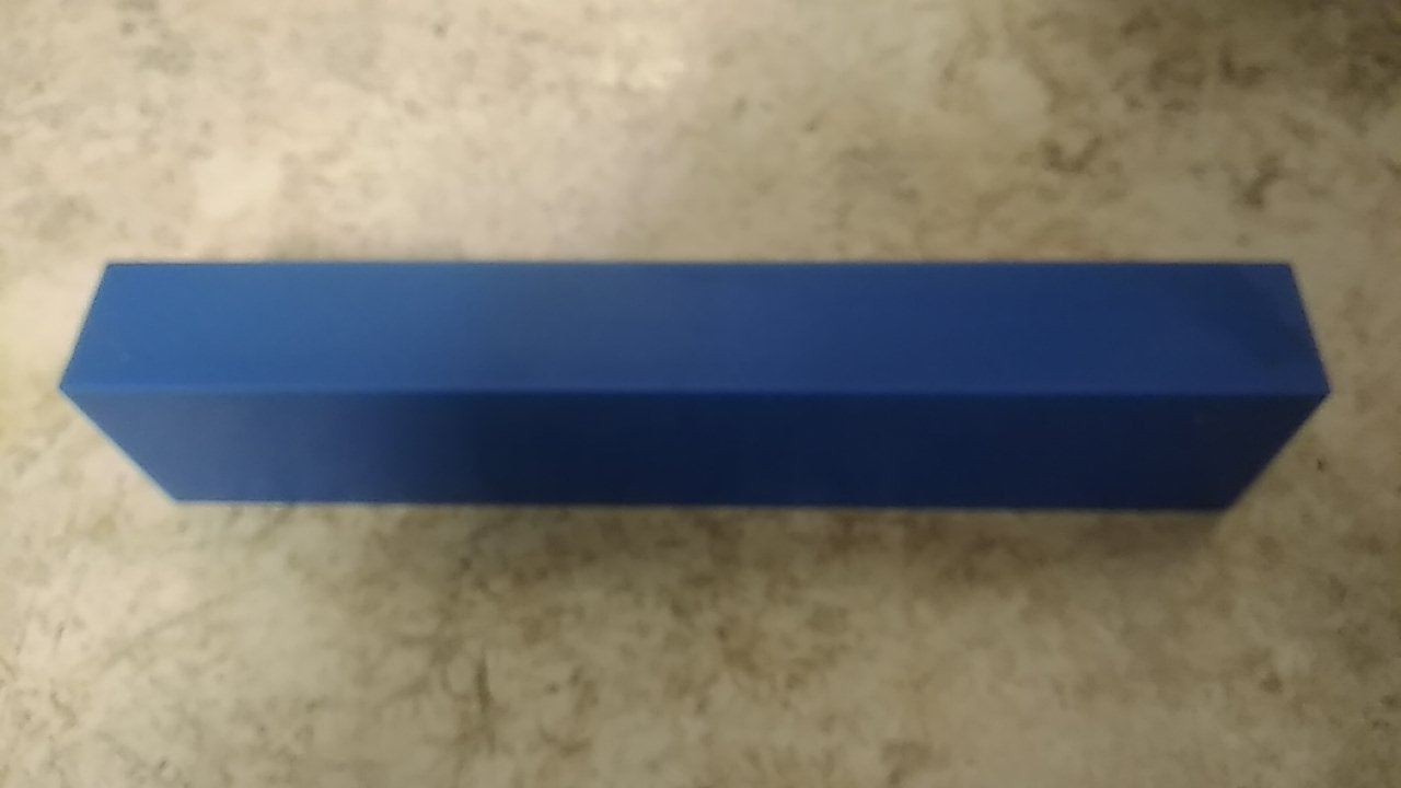 Brand Name 4126N132 30 Pk 2-1/2 In W 12 In L Blue Slippery UHMW Polyethylene Bar