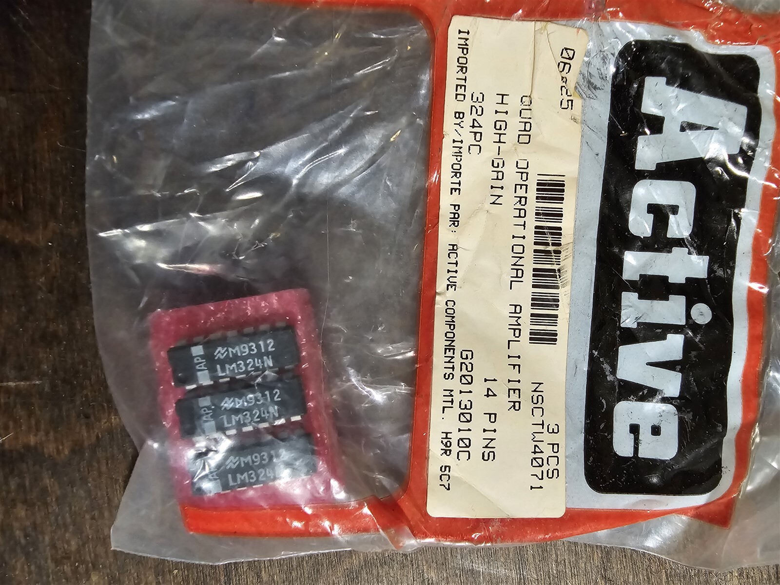 NEW Active 324PC 14-Pin Amplifier 3-Pieces *FREE SHIPPING*