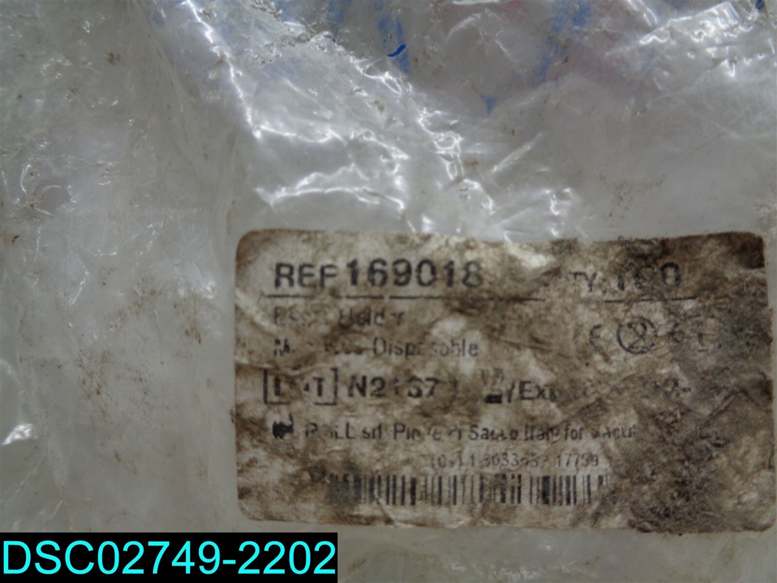 QTY=200: 169018 Needle Holder, Multi-Sample for Single Use, Universal Fit