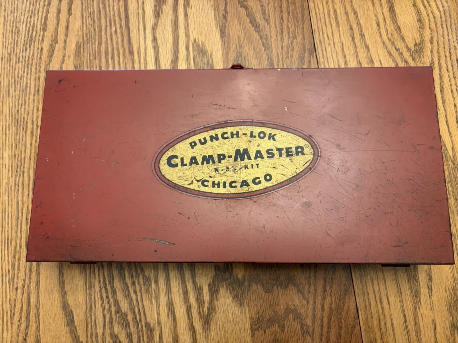 CLAMP-MASTER Punch Loc Band It Type Clamp Tool Set K-52 Kit & Steel Case USA