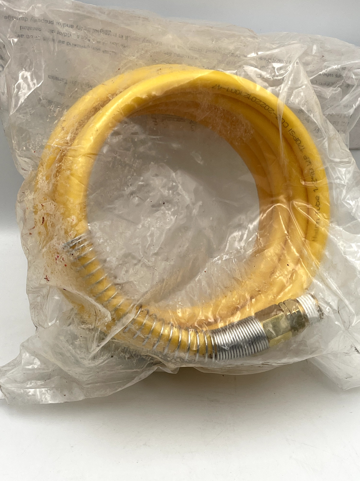 SPEEDAIRE 1VEJ4 12′ 1/2″NPT 170psi Nylon Air Hose